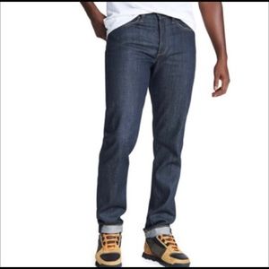 Rag & Bone W33 button fly straight leg dark jeans